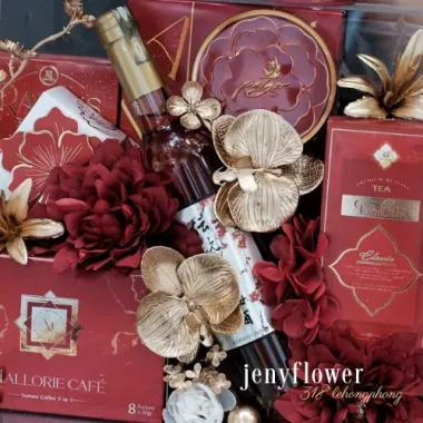 Giỏ Quà Đỏ Phú Quý