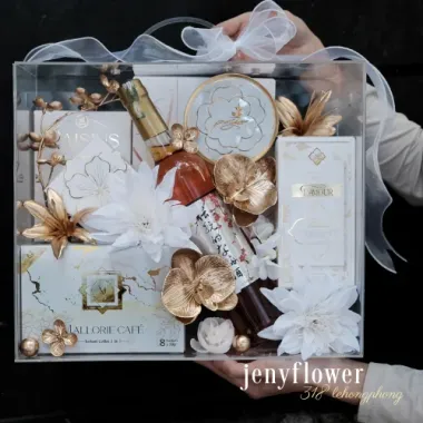 Giỏ Quà Trắng An Khang